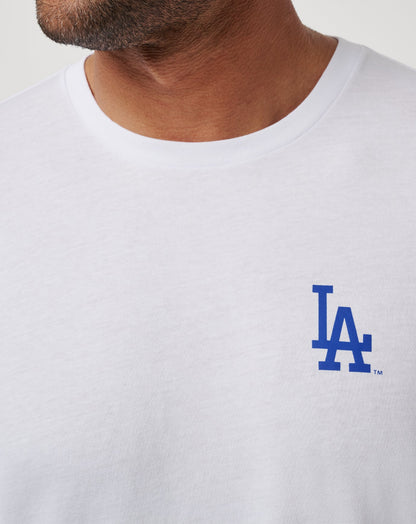 Los Angeles Dodgers Friendly Rivalry Tee White | Travis Mathew