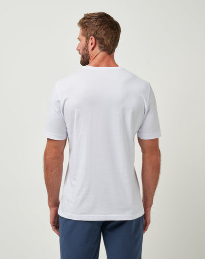 Arizona Diamondbacks Strike One Tee White | Travis Mathew