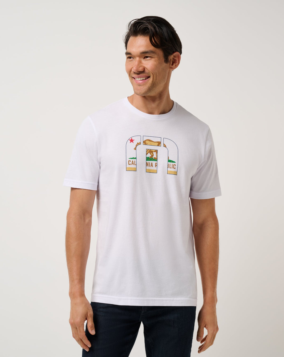 Tropical Tailgate Tee White | Travis Mathew