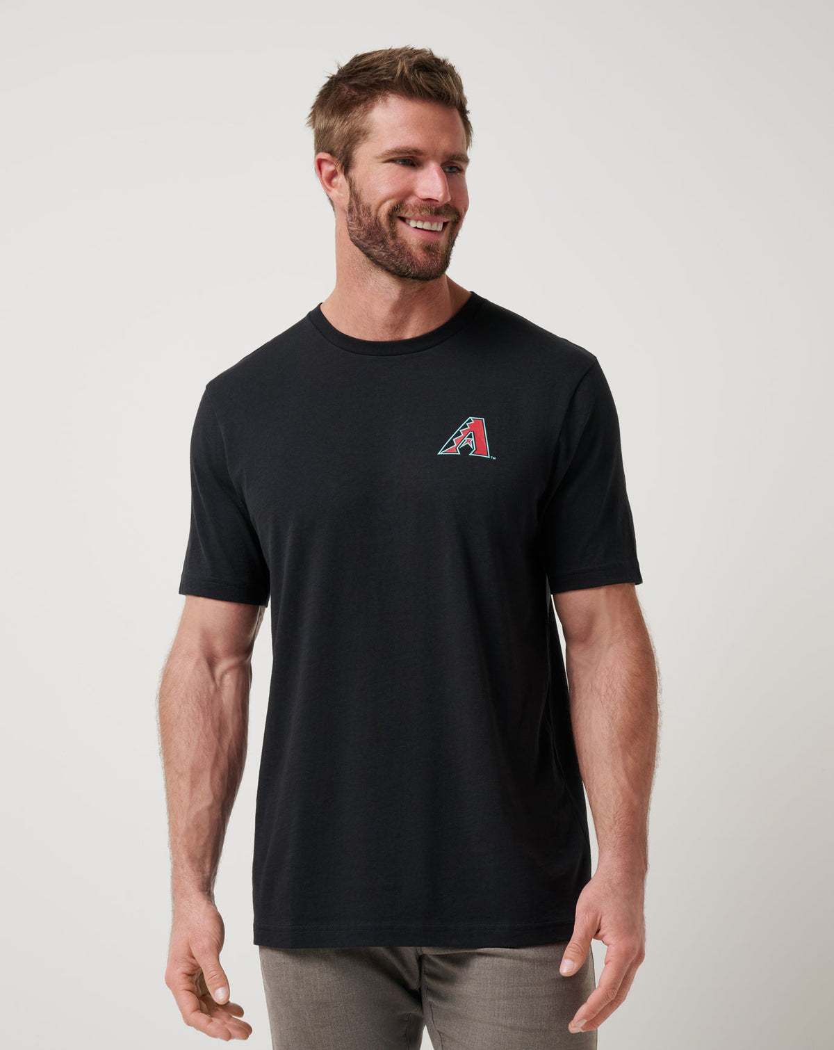 Arizona Diamondbacks Friendly Rivalry Tee Black | Travis Mathew