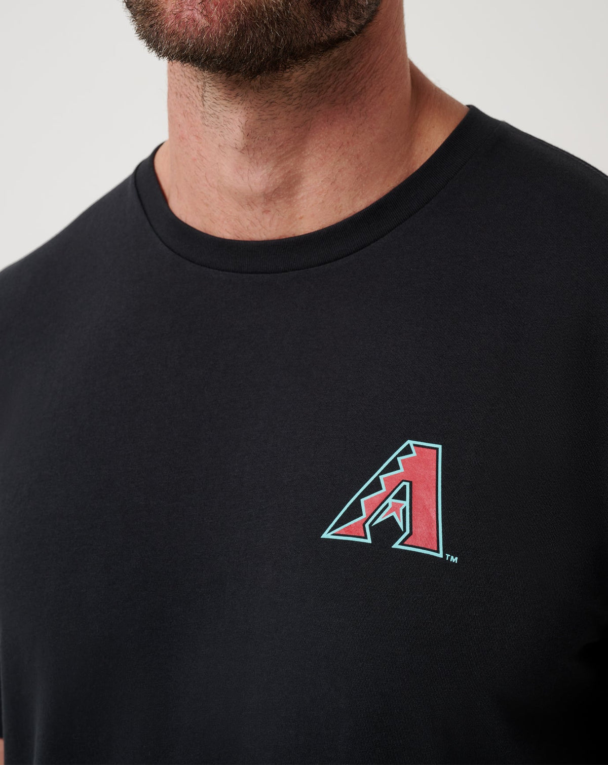 Arizona Diamondbacks Friendly Rivalry Tee Black | Travis Mathew