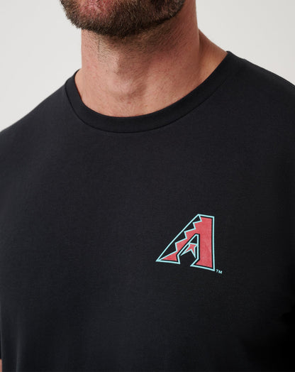 Arizona Diamondbacks Friendly Rivalry Tee Black | Travis Mathew