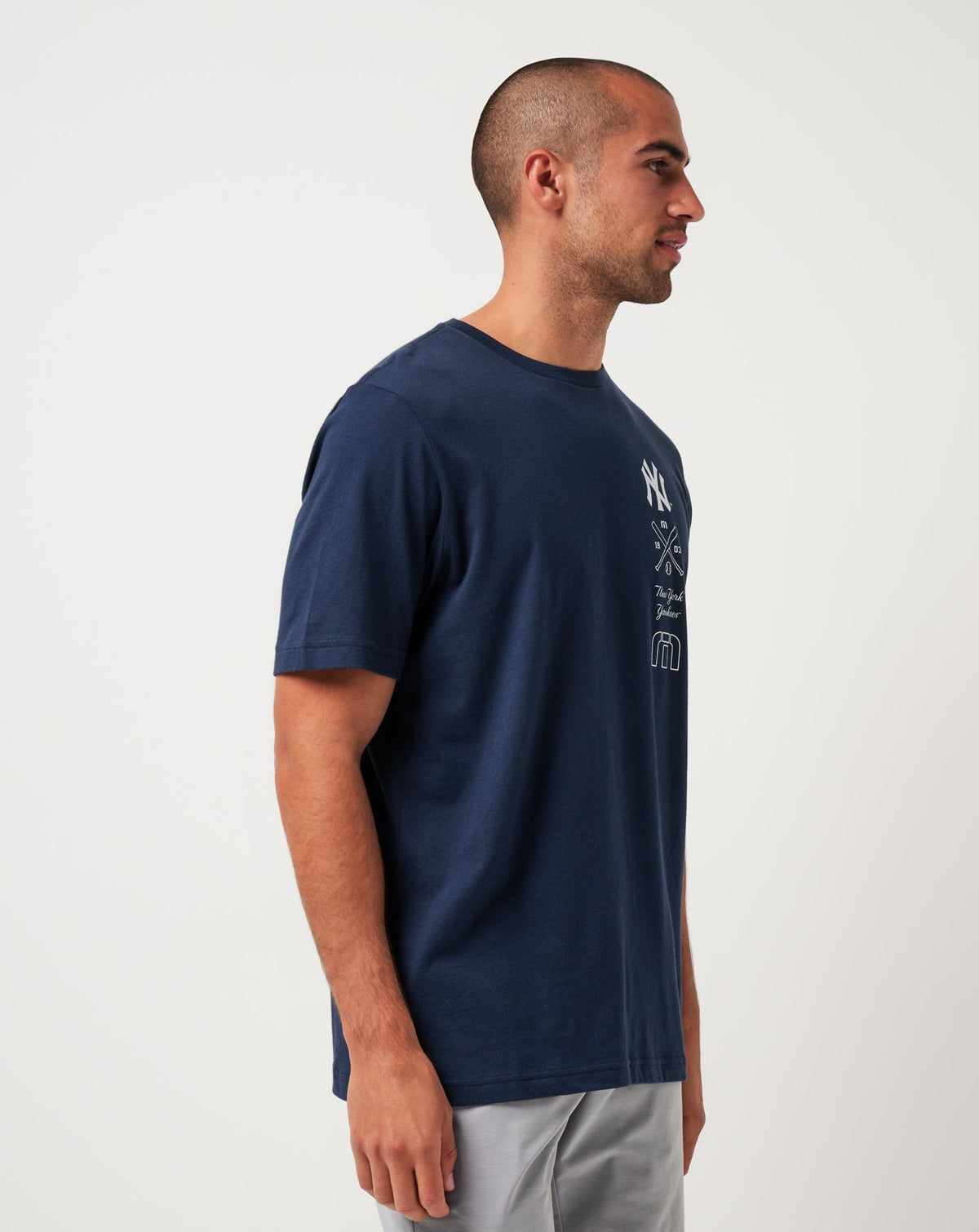 New York Yankees Sunset Slam Tee Total Eclipse | Travis Mathew