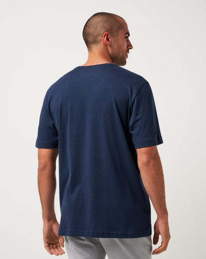 New York Yankees Sunset Slam Tee Total Eclipse | Travis Mathew