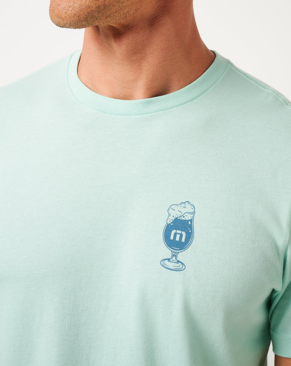 Bar Break Tee Eggshell Blue | Travis Mathew