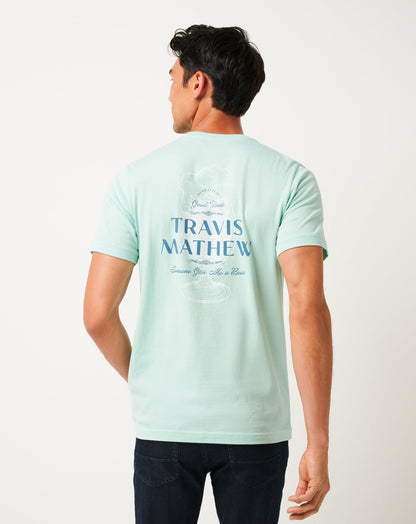 Bar Break Tee Eggshell Blue | Travis Mathew