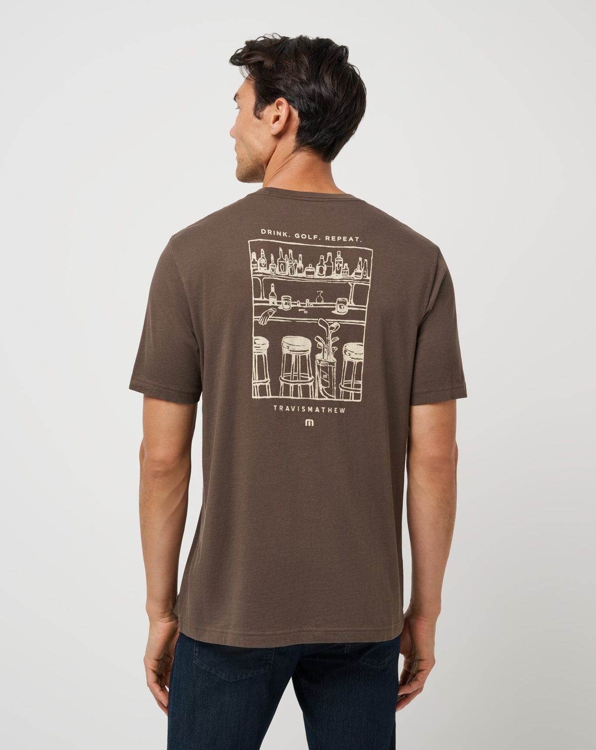 Tasting Room Tee Chocolate | Travis Mathew