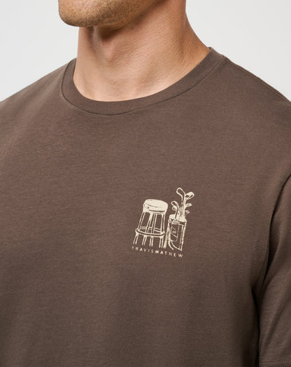 Tasting Room Tee Chocolate | Travis Mathew