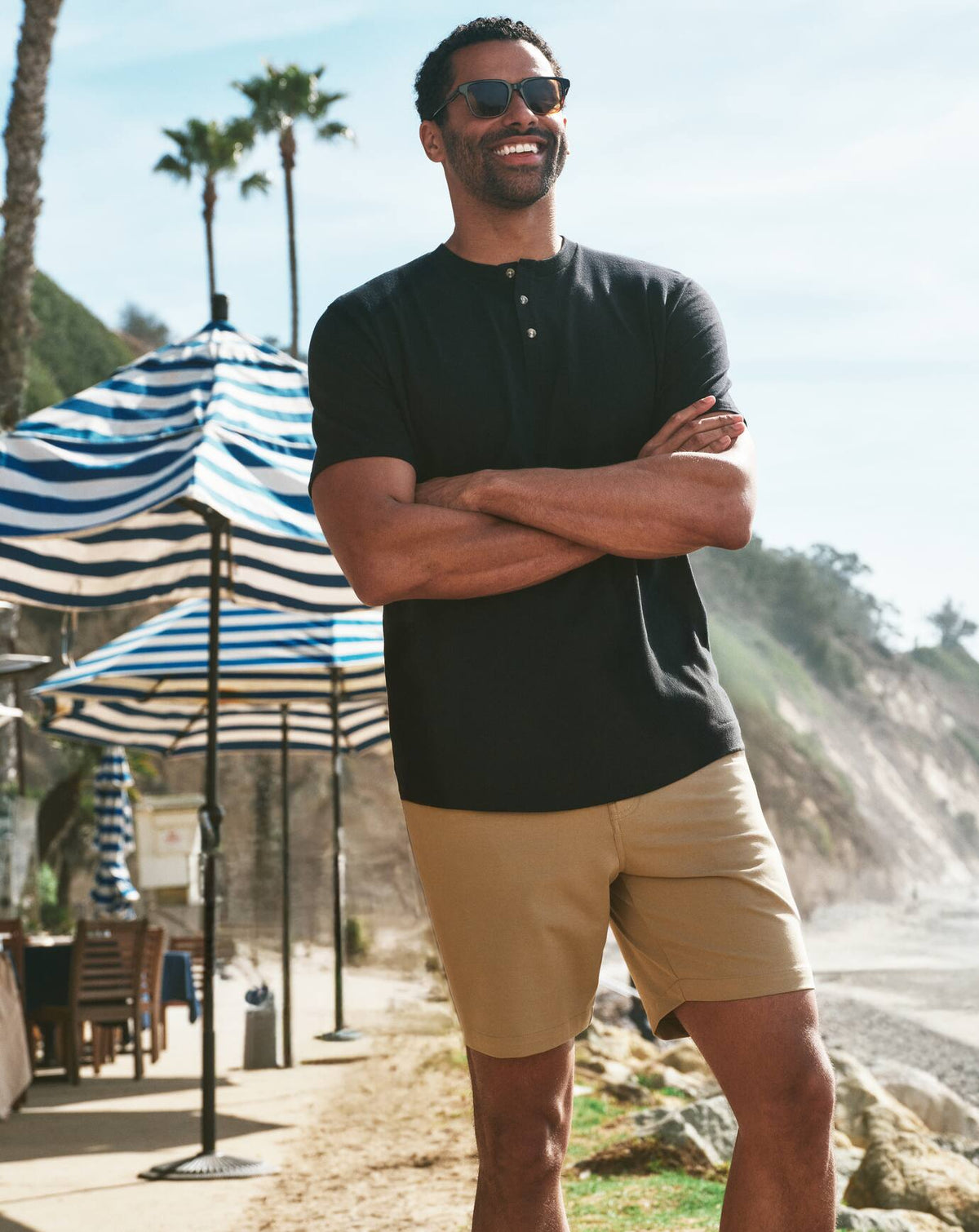 All Adrift Tee Black | Travis Mathew