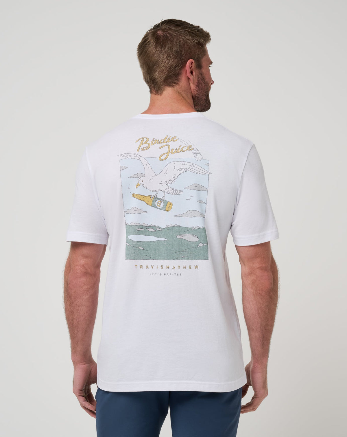 Drink Ticket Tee White | Travis Mathew