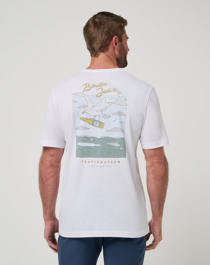 Drink Ticket Tee White | Travis Mathew