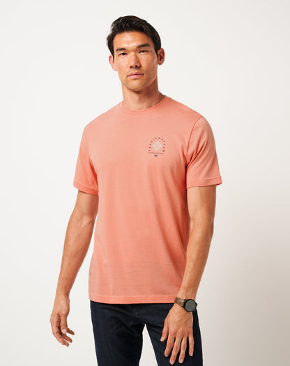 Deco Tee Terra Cotta | Travis Mathew