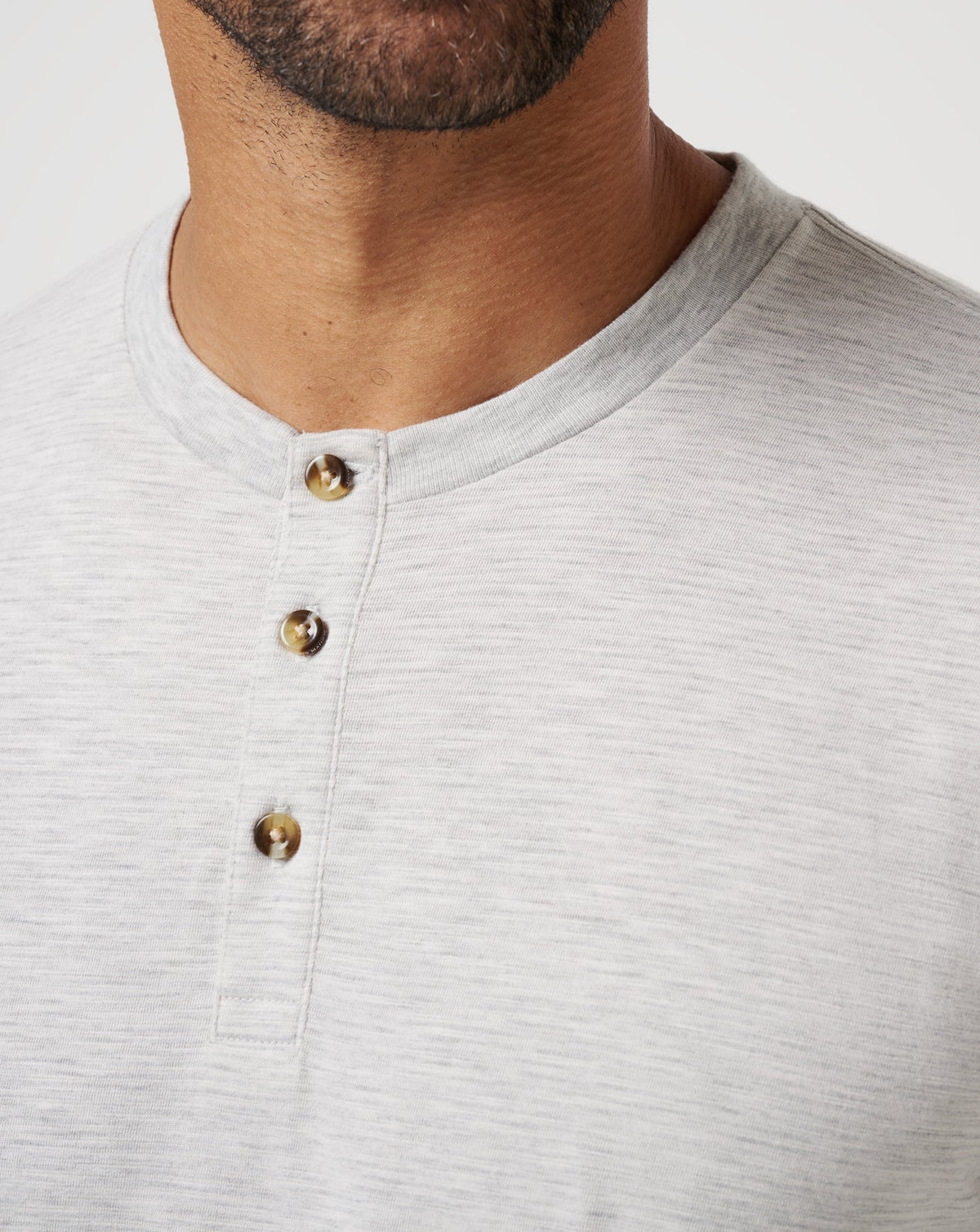 All Adrift Tee Heather Light Grey | Travis Mathew