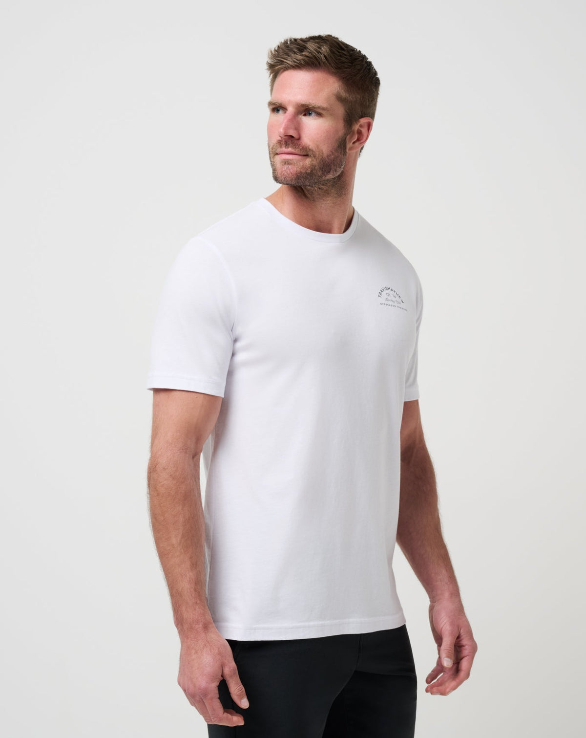 Delayed Penalty Tee White | Travis Mathew