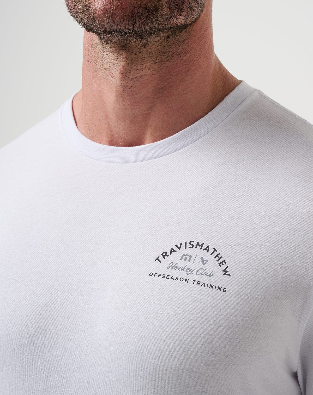 Delayed Penalty Tee White | Travis Mathew