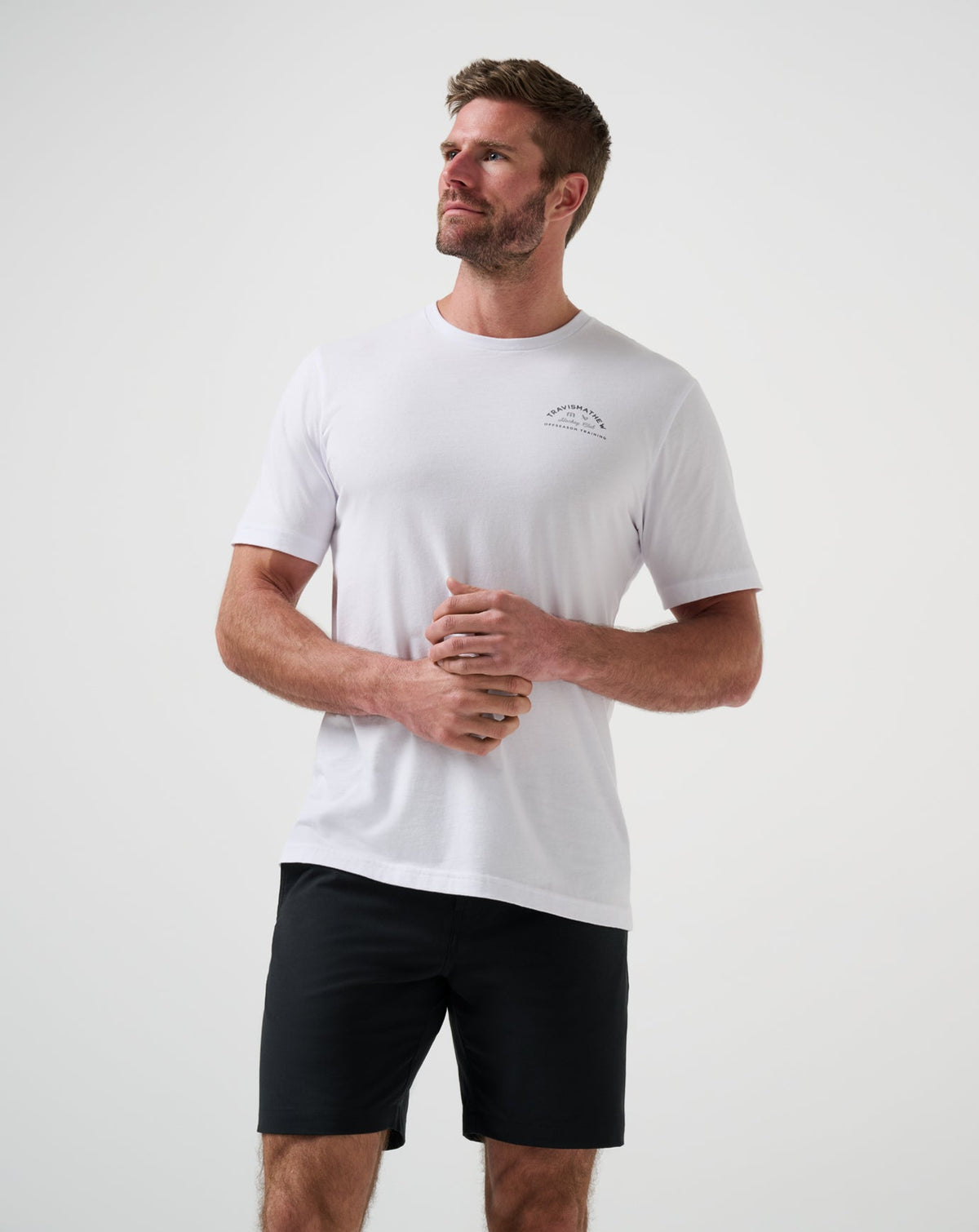 Delayed Penalty Tee White | Travis Mathew