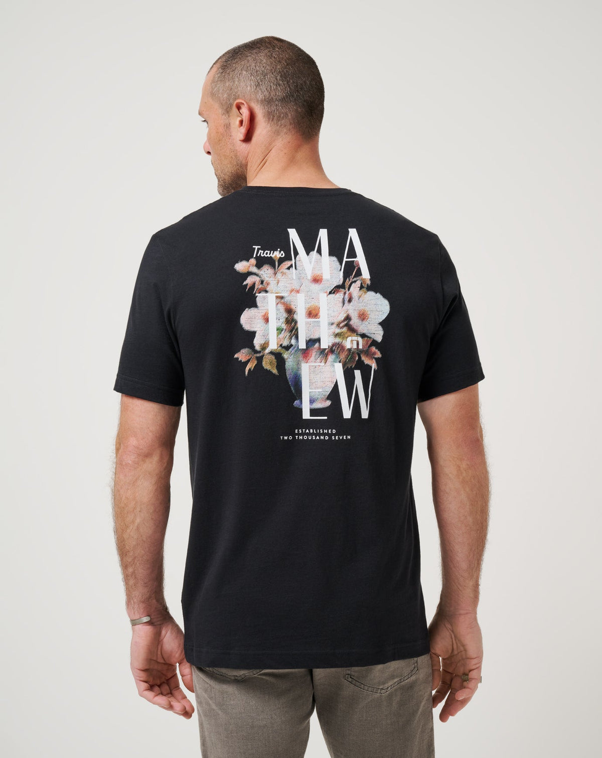Art Scene Tee Black | Travis Mathew