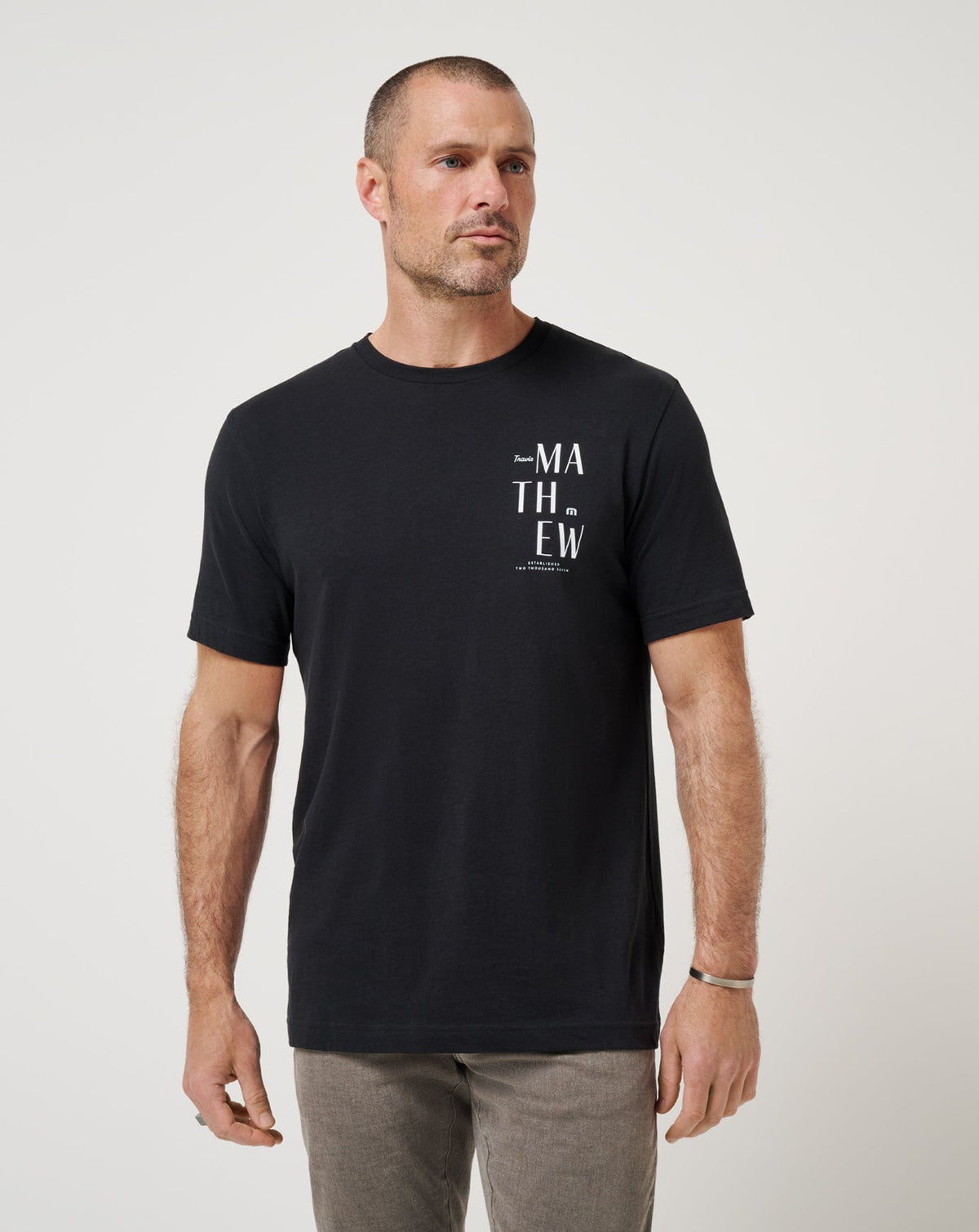 Art Scene Tee Black | Travis Mathew