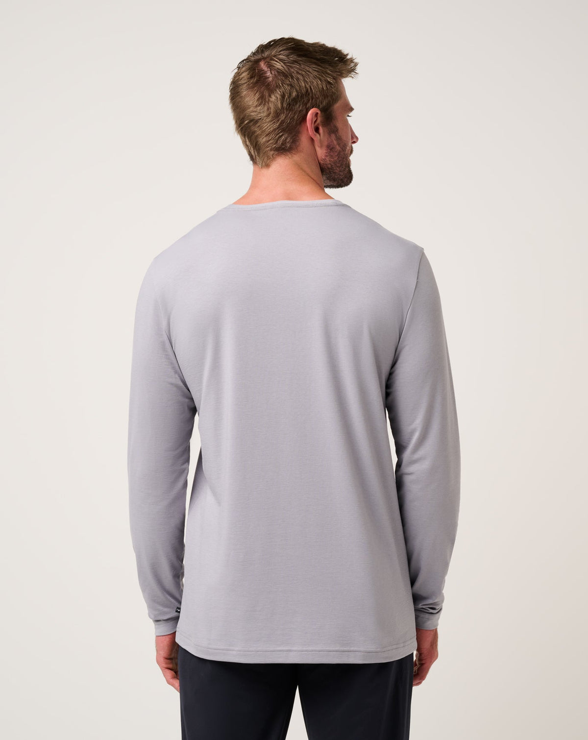 Performance Jersey Long Sleeve Tee Sleet | Travis Mathew