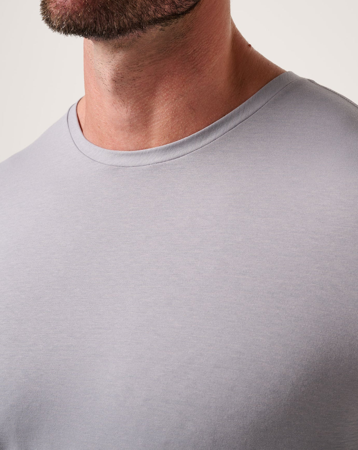 Performance Jersey Long Sleeve Tee Sleet | Travis Mathew