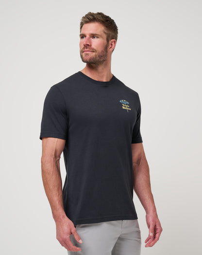 Vacation Home Tee Black | Travis Mathew