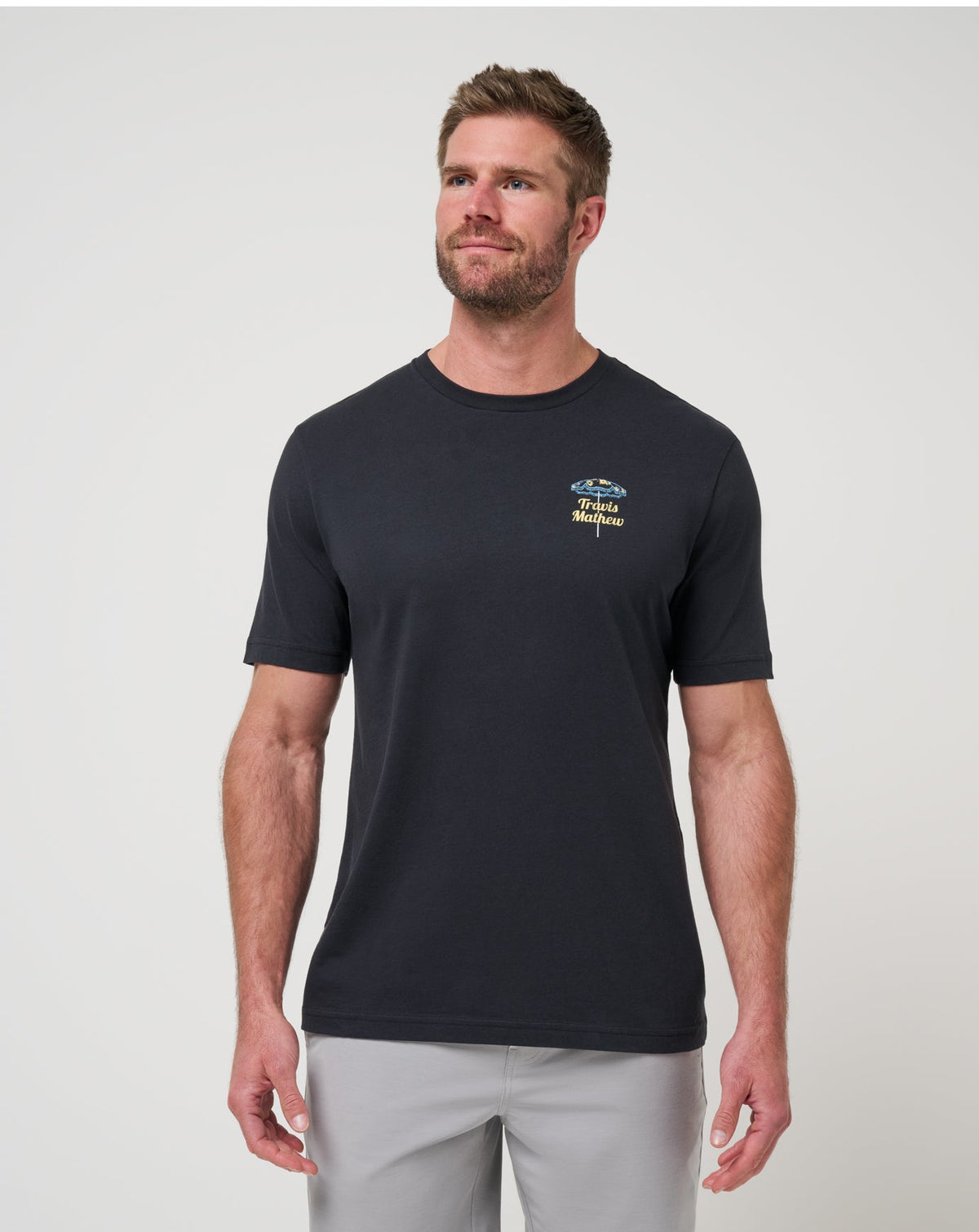 Vacation Home Tee Black | Travis Mathew