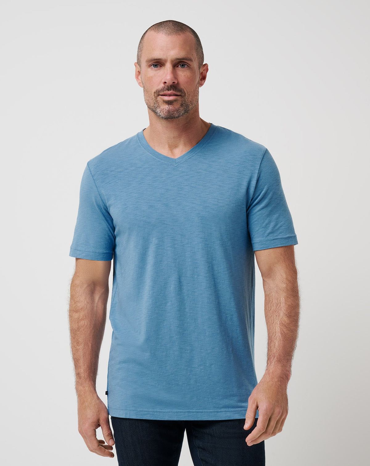 Cloud Tee Copen Blue | Travis Mathew
