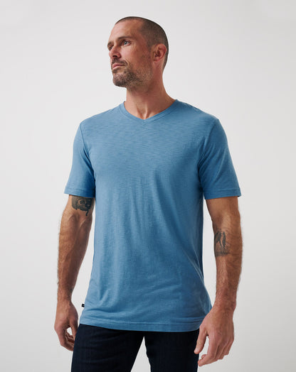 Cloud Tee Copen Blue | Travis Mathew
