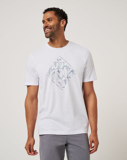 Rainforest Canopy Tee White | Travis Mathew