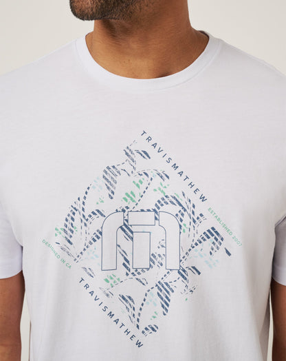Rainforest Canopy Tee White | Travis Mathew