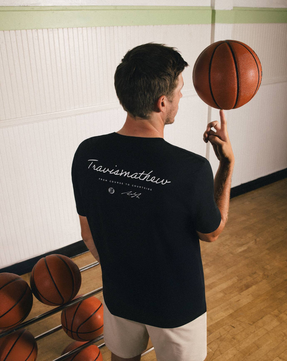 Shot Maker Tee Black | Travis Mathew