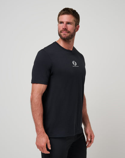 Shot Maker Tee Black | Travis Mathew