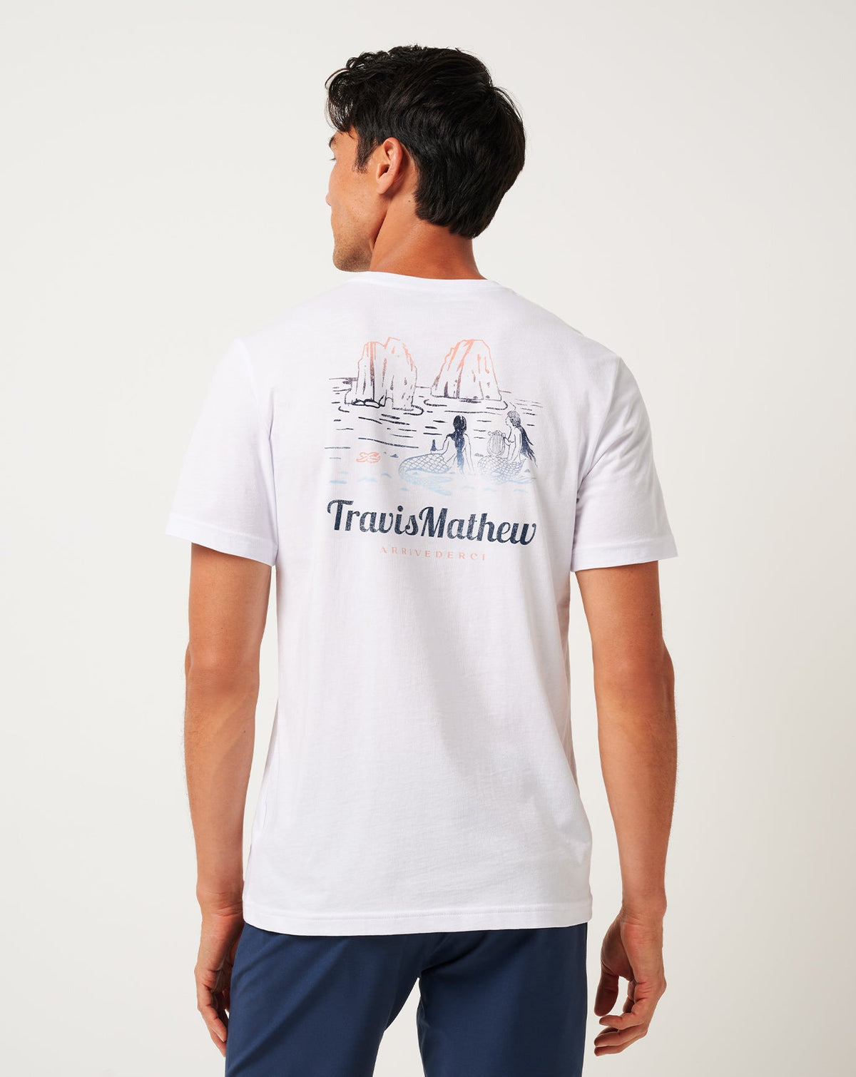 Cloudless Sky Tee White | Travis Mathew