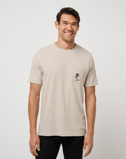 Vineyard Tour Tee Island Fossil | Travis Mathew