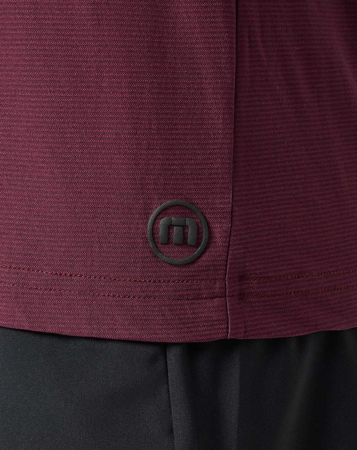 First Day Active Tee Mauve Wine | Travis Mathew
