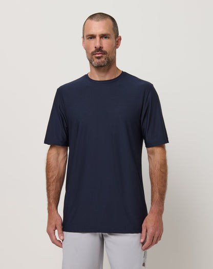 First Day Active Tee Total Eclipse | Travis Mathew
