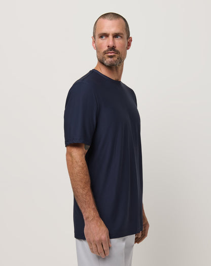 First Day Active Tee Total Eclipse | Travis Mathew