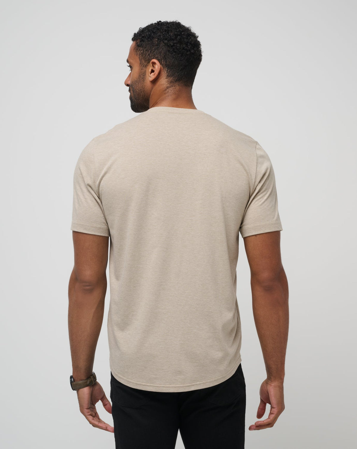 Fading Sunlight Tee Oxford Tan | Travis Mathew