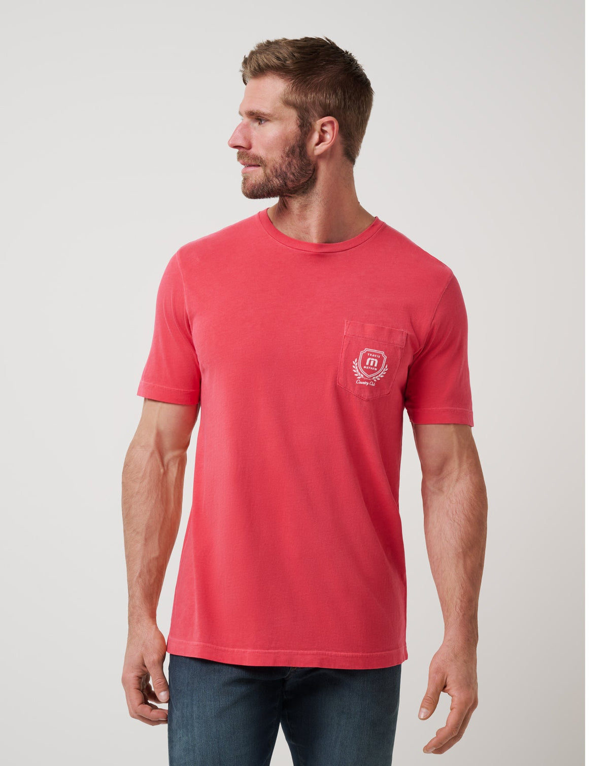 Local Favorite 2.0 Tee Red | Travis Mathew