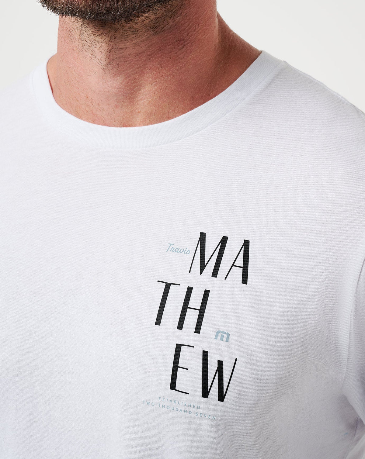 Art Scene Tee White | Travis Mathew