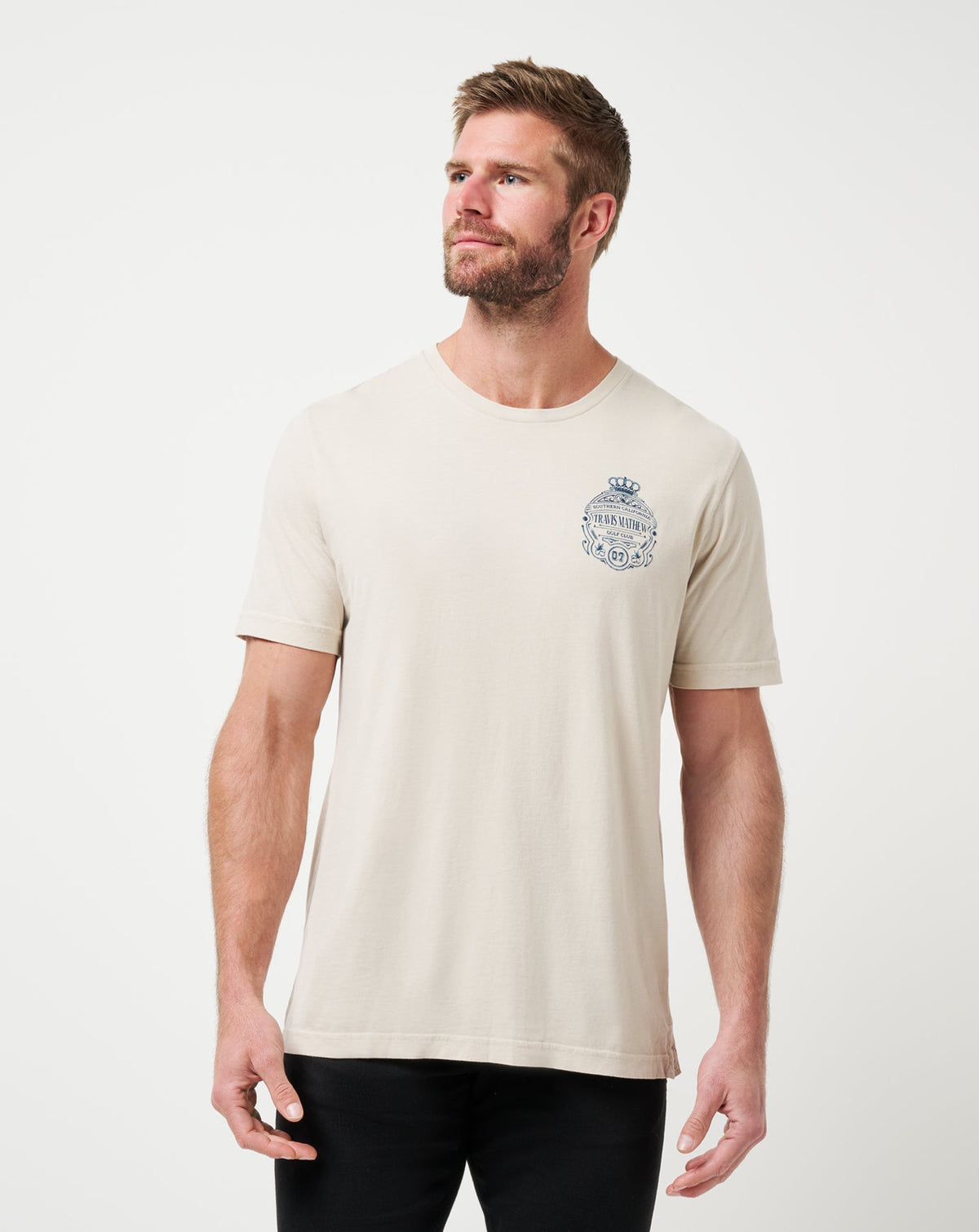 Name Association 2.0 Tee Italian Sand | Travis Mathew