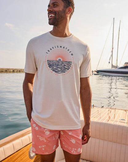 Beach Cities Tee Moonbeam | Travis Mathew