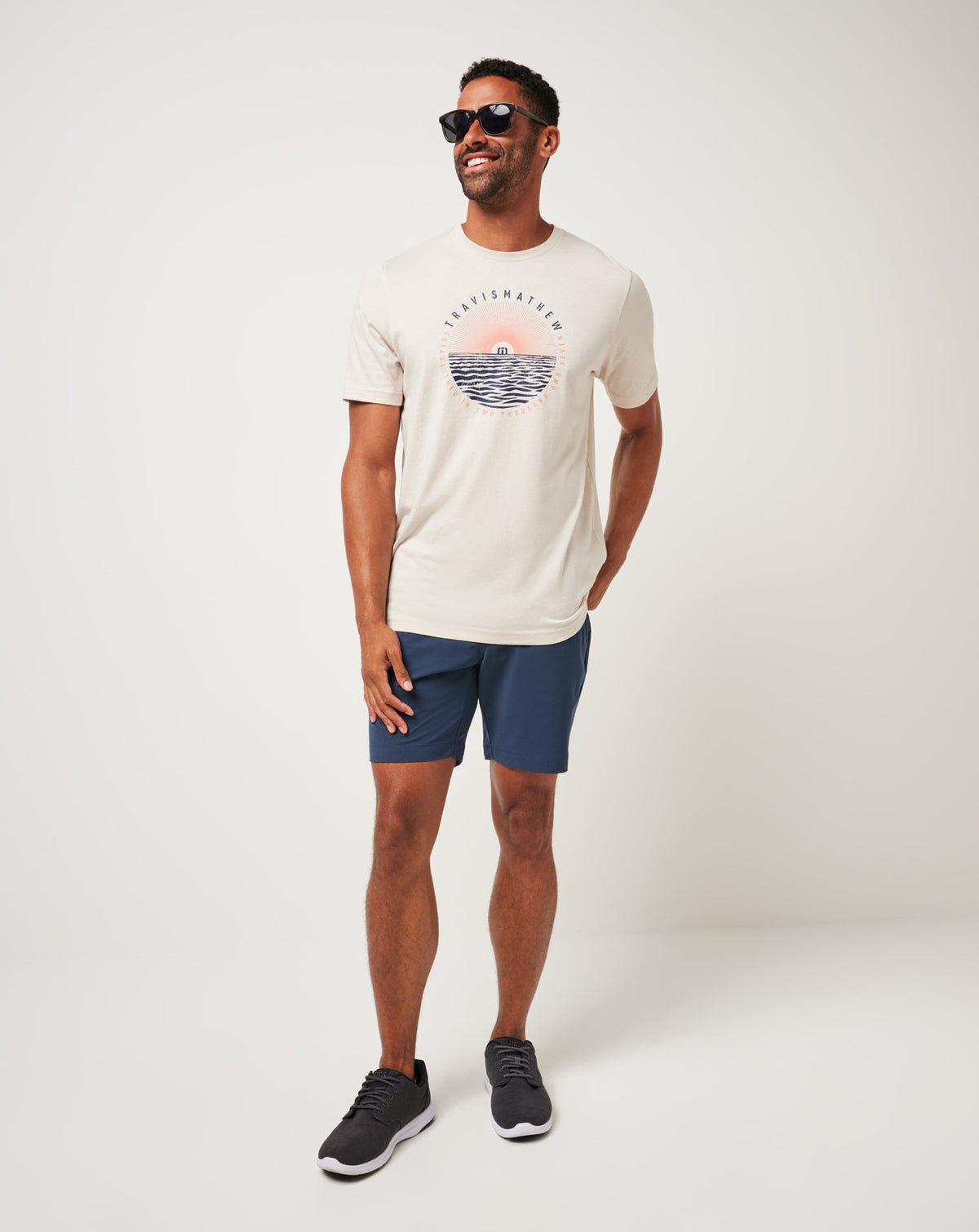 Beach Cities Tee Moonbeam | Travis Mathew