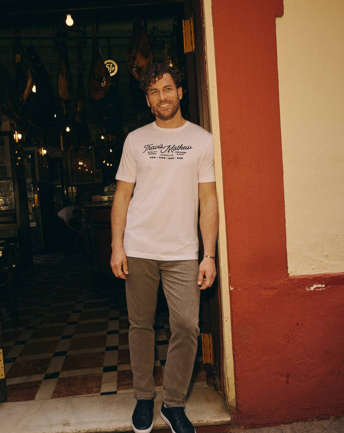 Perfect Plan Tee White | Travis Mathew