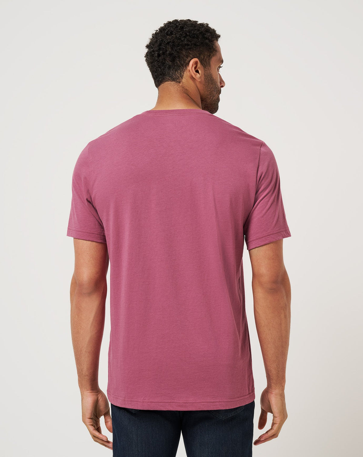 TM Beach Pocket Tee Damson | Travis Mathew
