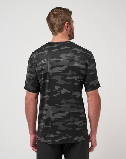 Season Stealth Tee Black | Travis Mathew
