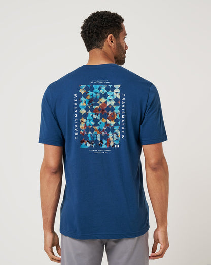 Return Ticket Tee Titan | Travis Mathew
