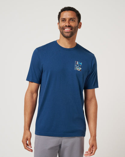 Return Ticket Tee Titan | Travis Mathew