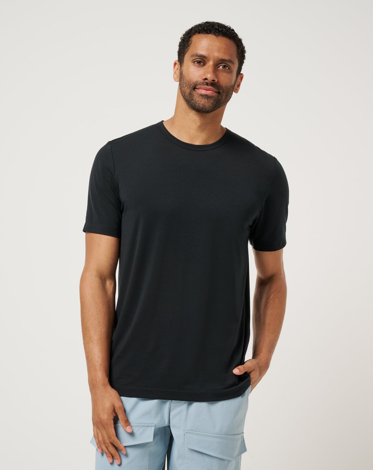 Long Holiday Tee Black | Travis Mathew