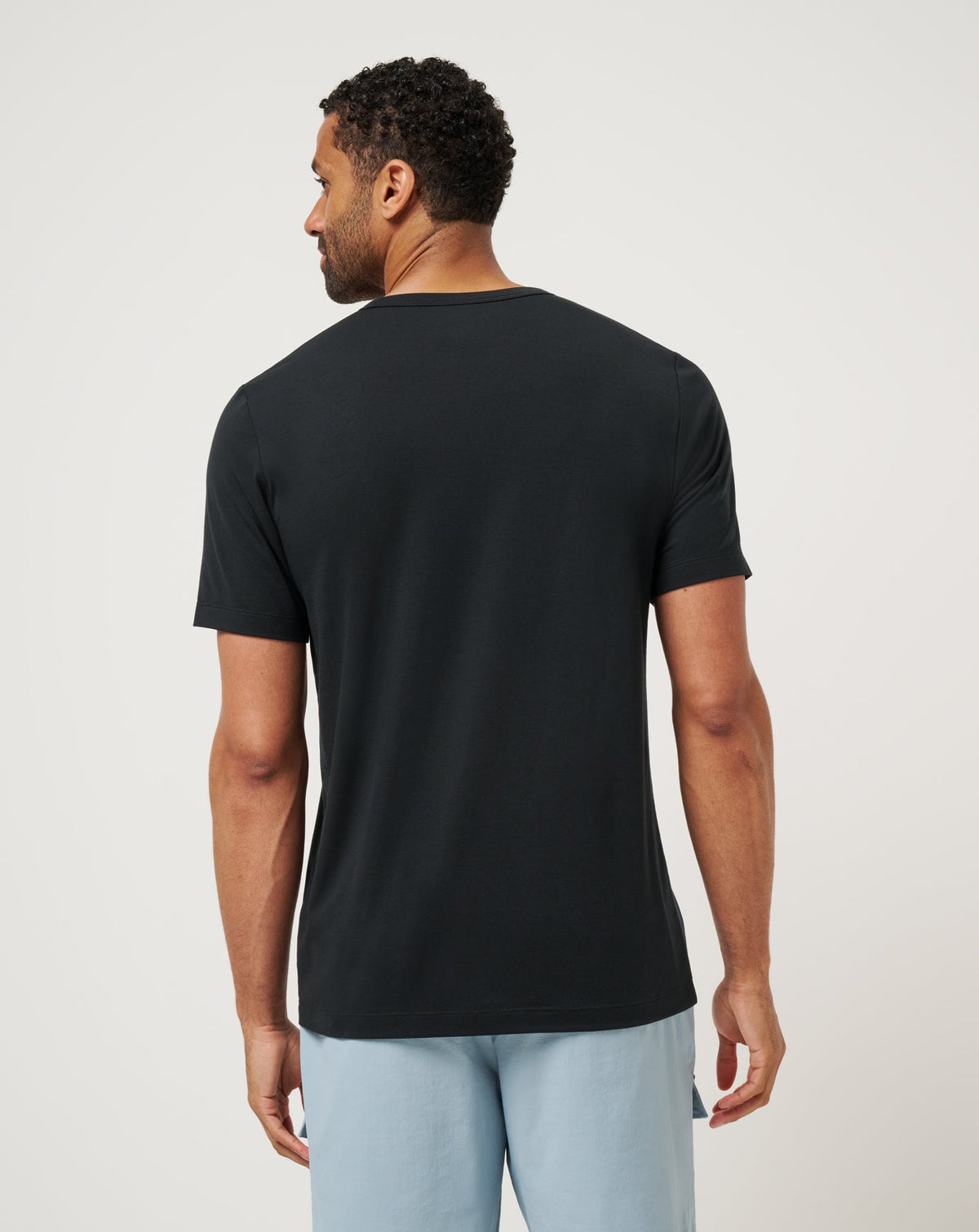 Long Holiday Tee Black | Travis Mathew